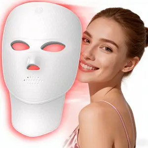 2027 New Home LED Light Therapy Mask, Led Face Mask, Portable Facial Care Device, Skin Tightening, Wrinkle Removal Firming, Rechargeable, Ergonomic Design, Light Therapy, Ideal Gift