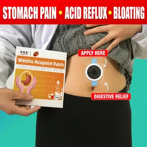 Home Use Stomach Soothing Patch — Relieves stomach coldness, stomach pain, bloating, and abdominal discomfort; helps soothe the intestines and stomach for imbalances due to coldness.