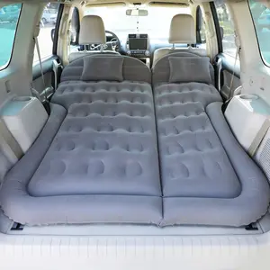 Back Seat Travel Air Mattress, Inflatable Car Trunk Bed, Camping RV Mattress with Pump & Storage Bag, Repair Kit Included, Car Sleeping Bed, Inflatable Airbed