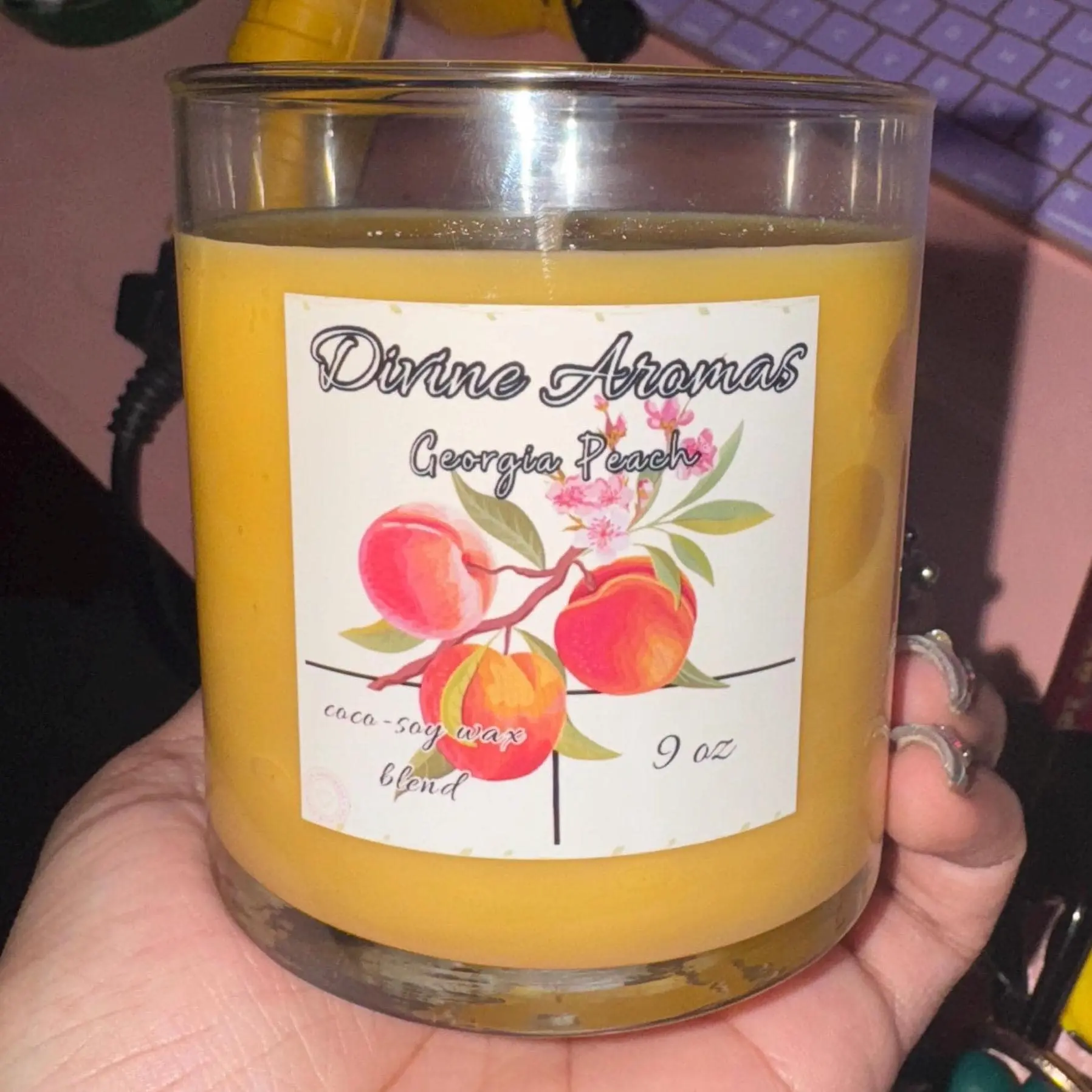 Georgia Peach Candle