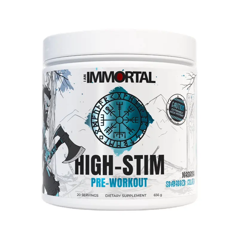 I Am Immortal High Stim Pre-Workout I Am Immortal High Stim Pre-Workout