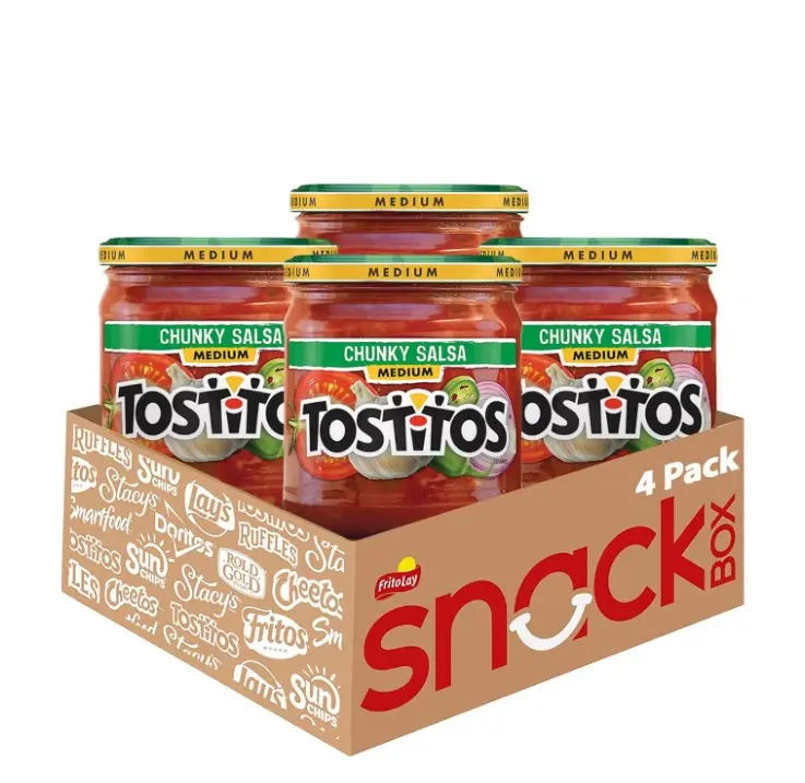 Tostitos, Medium Chunky Salsa, 15.5 Ounce (Pack of 4)