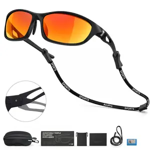ARCPRO Polarized Sports Sunglasses for Men Women, Adjustable Polarized Sunglasses, UV400 Glare Guard Glasses for Sports