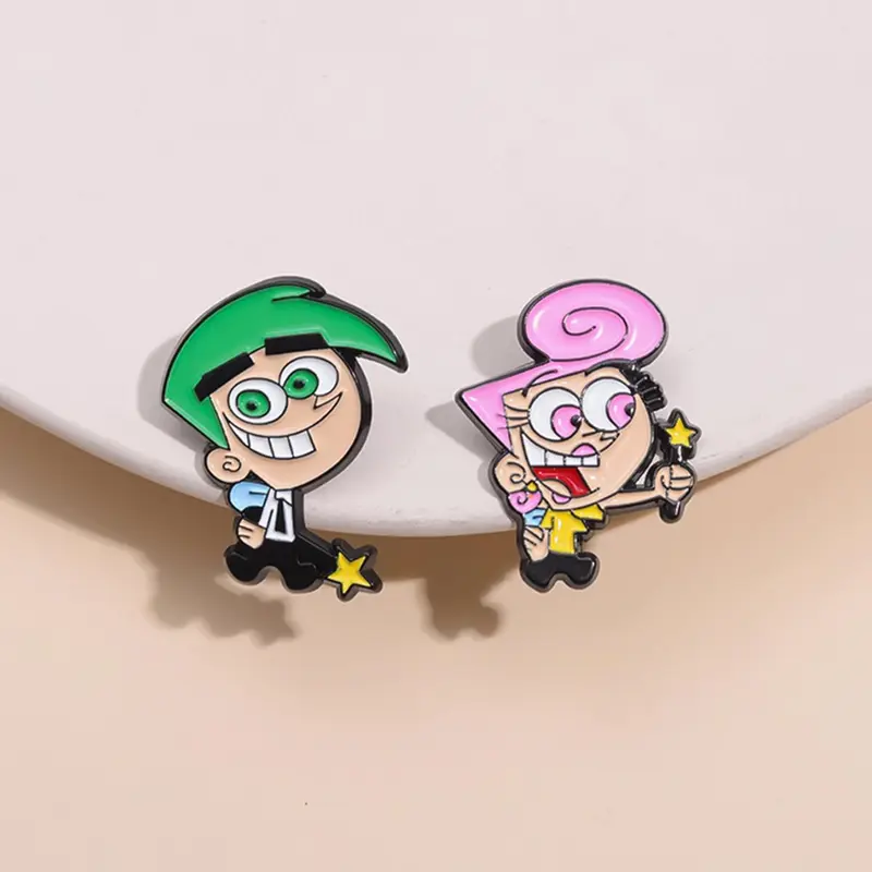 Cartoon Character Brooch, Cute Cartoon Brooch, Fashion Accessories for Men & Women, Enamel Pin Suitable for Backpacks, Jeans, Scarves, Hats Decoration, Hat Pins