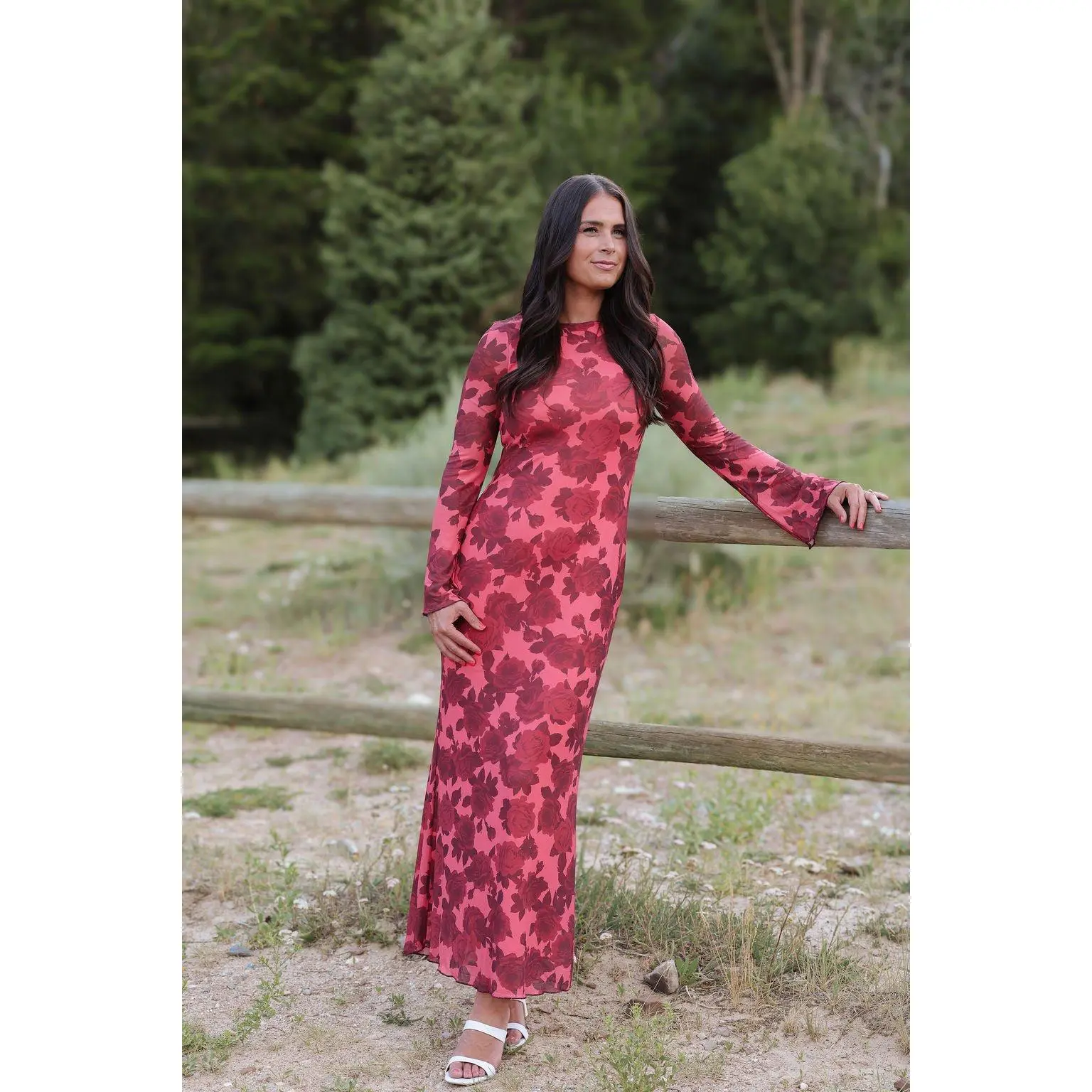 Ashlyn Dress in Red