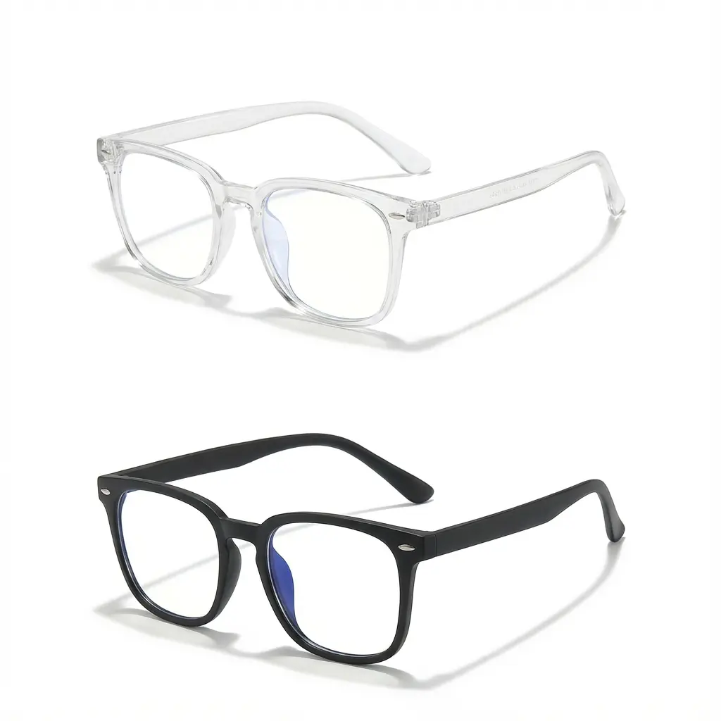 1/2 Pack Blue Light Eyeglasses for Men & Women BlueLight Lens Computer Glasses Party Glasses Reading Glass Comfortable Practical Versatile Use
