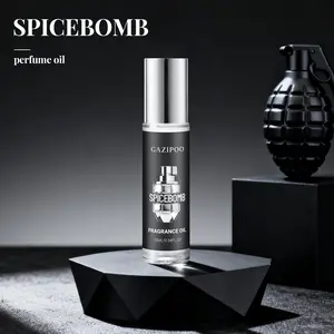 Spicebomb Spicy Woody Perfume Oil Aromatic Fragrance 10ML Rollerball Portable Long-Lasting Scent Enhances Attraction Boosts Confidence Home Leisure Office Date Party