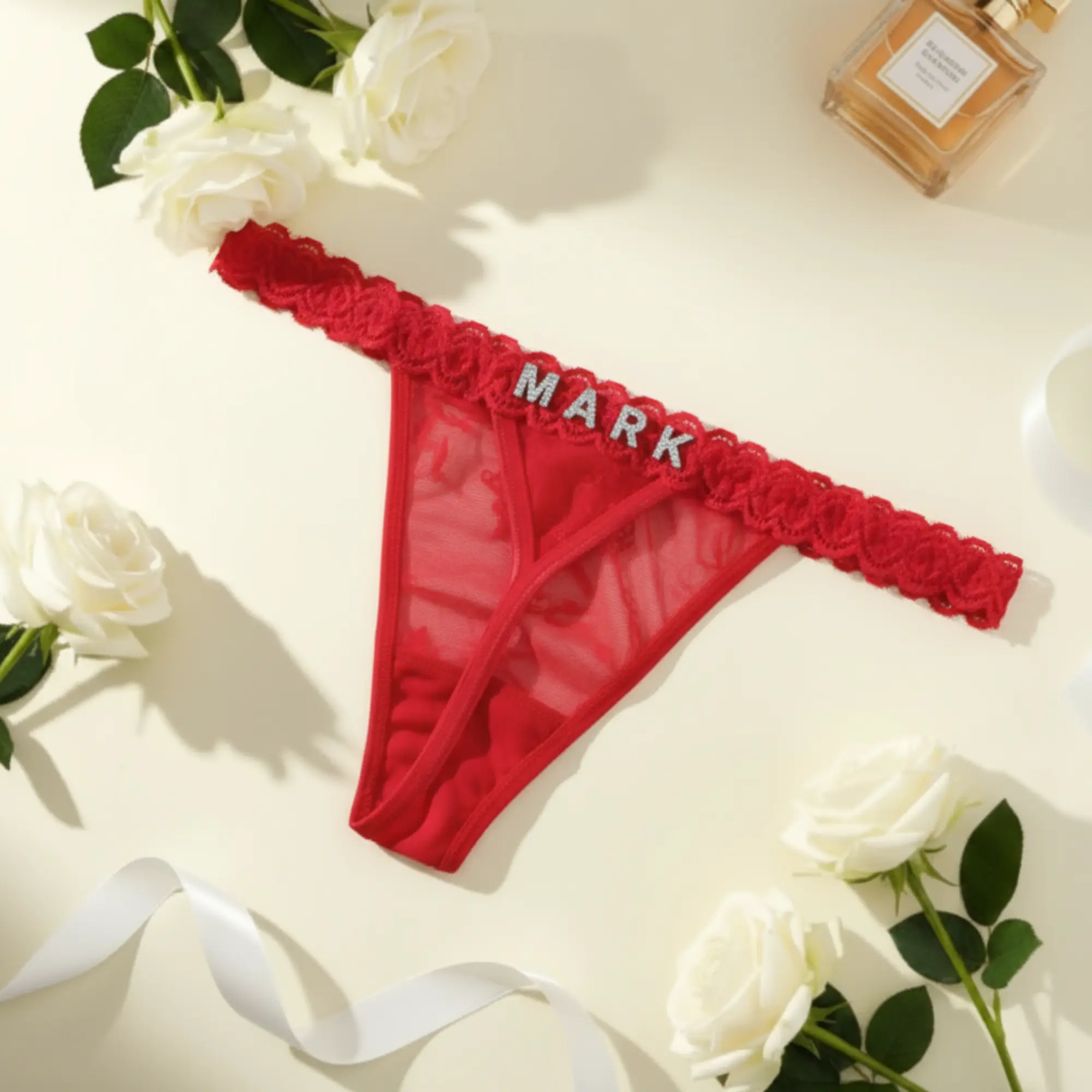 Custom Name Thong, Personalised Name Thong, Custom Lingerie, Name Panties