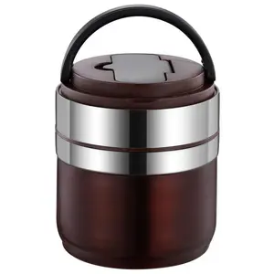 Leakproof Thermal Lunch Box | 3-Layer Stainless Steel Insulated Food Jar | Portable Hot Cold Container