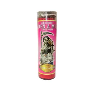 Santa Muerte Candle “Come to Me” – Love, Attraction & Reunion - Veladora Preparada Ven a Mi