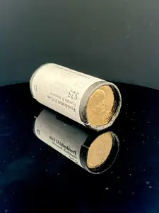 Random Presidential Dollar Roll, Unopened U.S. Mint Roll