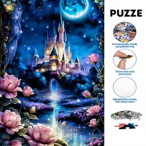 Large Paper Puzzle DIY Kit, Durable Seamless Design, Perfect Gift for Birthdays & Holidays, Ideal for Home Decor & Interactive Games
