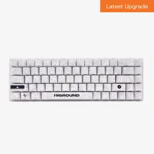 Higround Basecamp 65+ Keyboard - SNOWSTONE Higround Basecamp 65+ Keyboard - SNOWSTONE