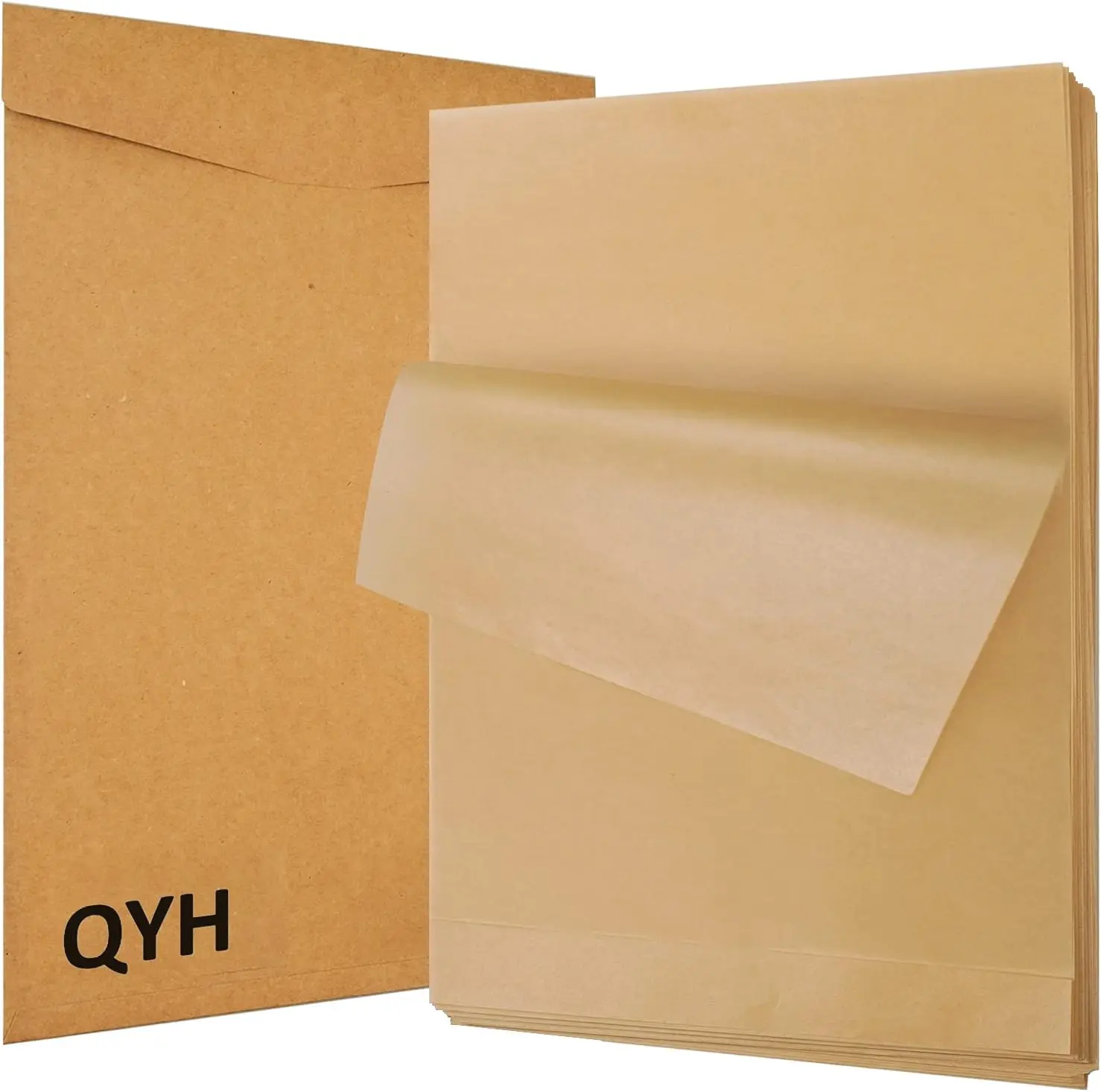 100 Pcs Parchment Paper Sheets for Baking, 8x12 Inches Unbleached, Precut Parchment Paper for Baking Cookies, Frying, Air Fryer, Cooking, Grilling Rack, Oven