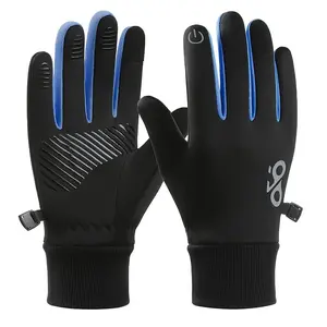 1 pair of multi-size boys’ and girls’ winter and fall outdoor gloves, composite fabric cycling gloves, Outdoor Sports Gloves, suitable for children aged 6-16 for skiing, cycling, and outdoor activities.