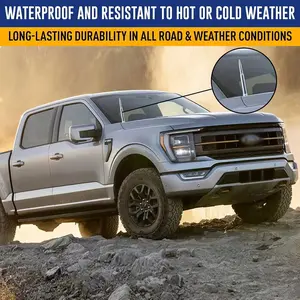 Universal Automotive Antenna Replacement for Cars, Trucks & - Radio Compatible - Car & Truck Exterior Accessories for Men & Women