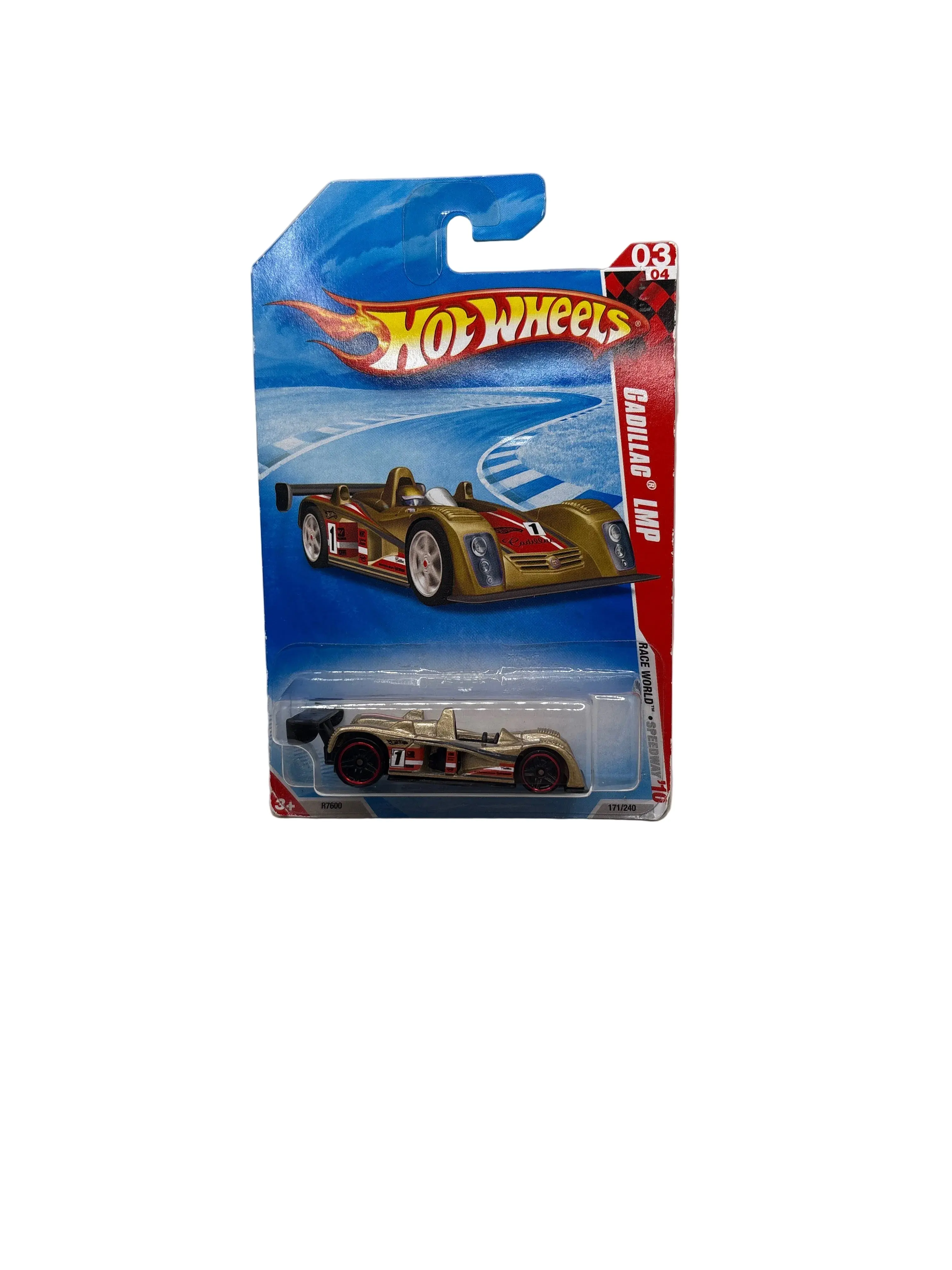Hot Wheels Cadillac LMP Diecast gold