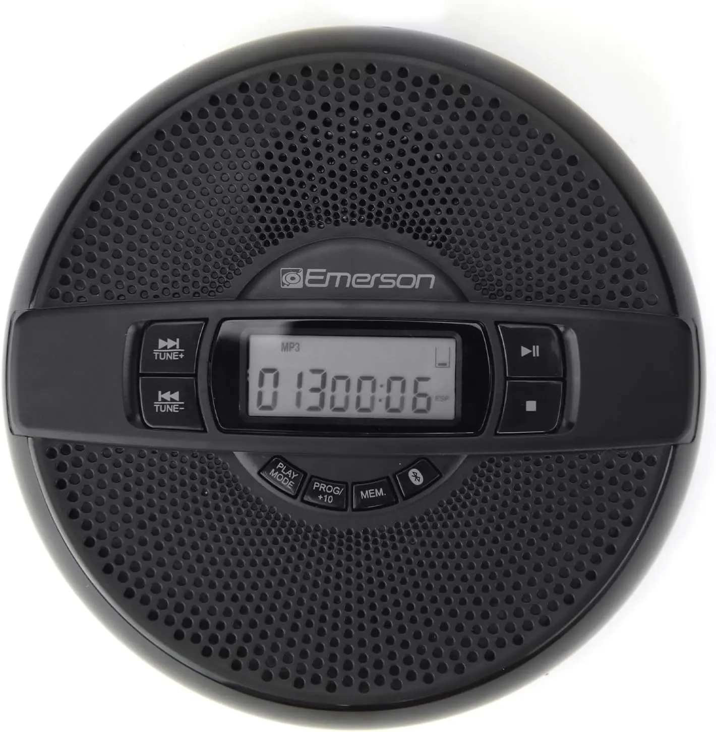 Emerson EPCD-2000 Portable Bluetooth CD Player with FM Radio and Built-in Speaker - Black