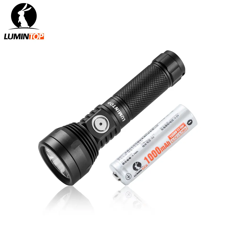 LUMINTOP GT NANO Plus Rechargeable Pocket Torch, 1200 Lumens Compact EDC Light for Adults, 450m Long Throw, IPX8 Waterproof with USB-C Charging for Camping & Emergency, Flashlight, Men's Personal Gadgets, Unisex, Everyday Carry, Pocket Size