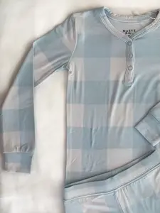 Toddler Long Sleeve Pajama Set - Cuddle Checkers