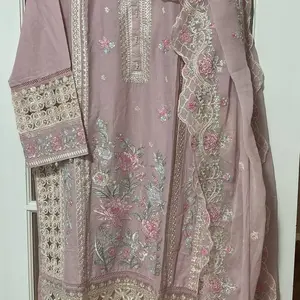 Sada bahar fancy lawn 3pcs heavy embroidery collections