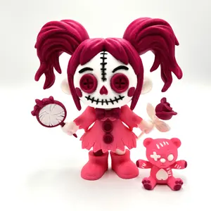 Creepy Doll Heartbreaker Figurine Set
