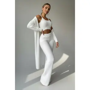 3-Piece Fuzzy Fleece Loungewear Set