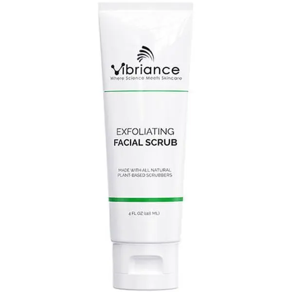 Vibriance Exfoliating Facial Scrub - Gentle Daily Use Formula for renewed skin