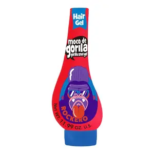 Moco de Gorila, Explosive Rocker Hair Styling Gel, Long-Lasting Hold, Reactivatable with water, 11.92 Oz Each