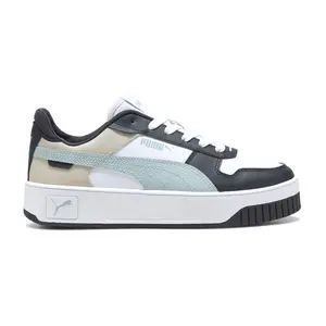 PUMA Womens Carina Street Platform Sneakers Shoes Casual - White