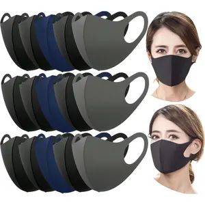 ToBeInStyle Pack Of 5 Or 15 2-Ply Washable Reusable Protective Face Masks ToBeInStyle Pack Of 5 Or 15 2-Ply Washable Reusable Protective Face Masks