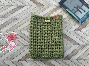 Crochet Kindle Basic (10/11/12 gen) Sleeve Case Cover