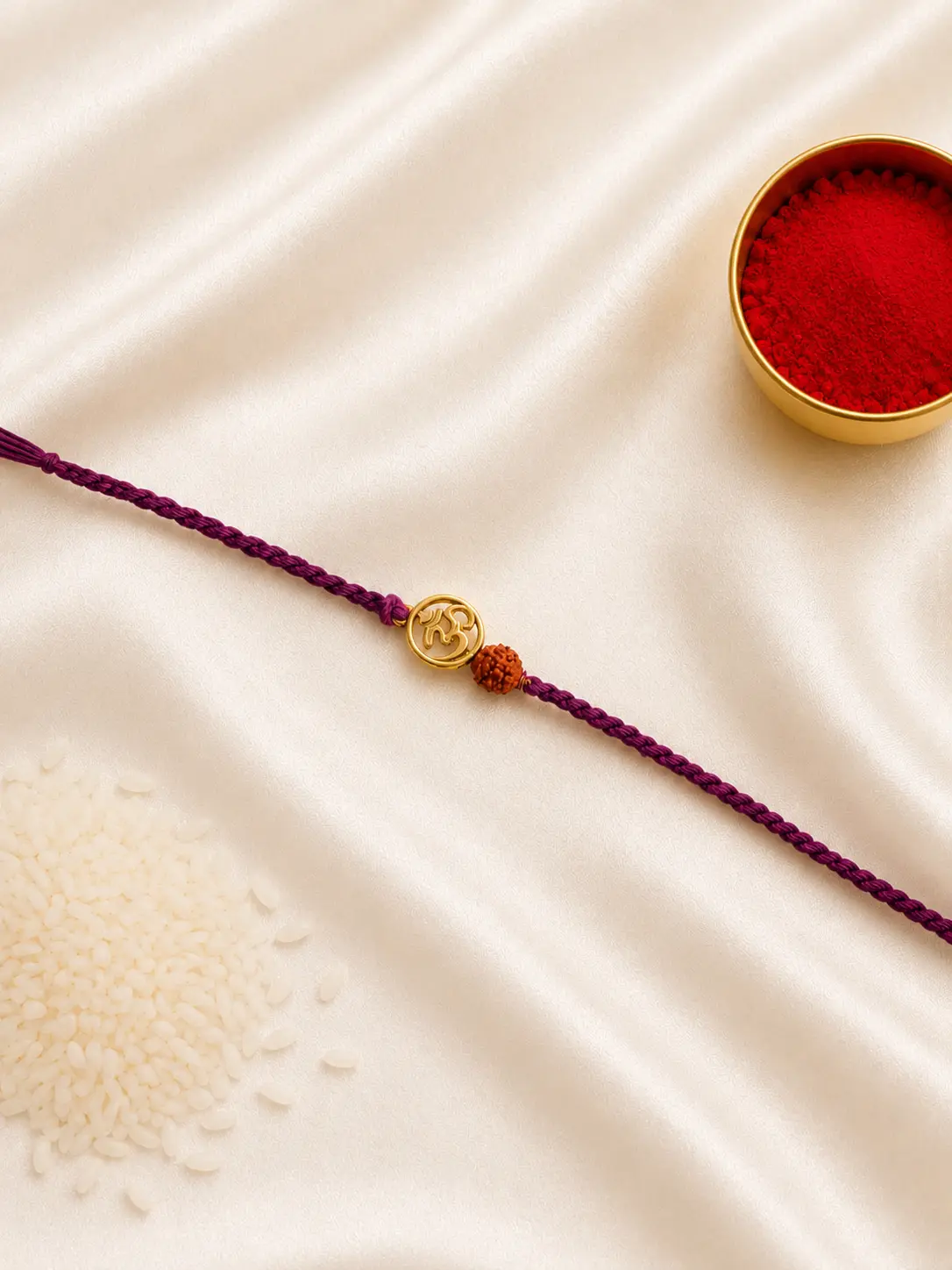 Om Rudraksh Rakhi
