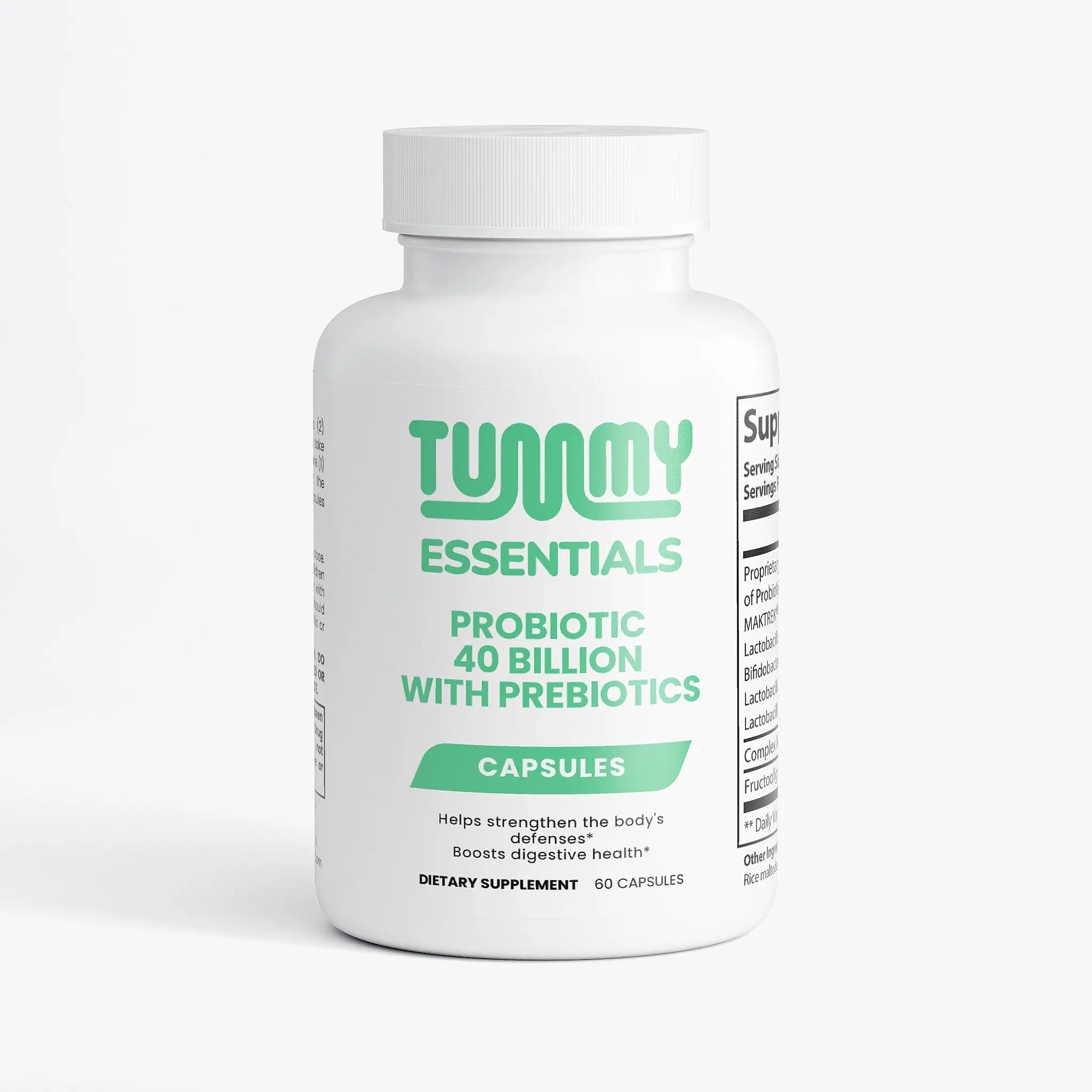 Tummy Essentials™ - Probiotic 40 Billion with Prebiotics Tummy Essentials™ - Probiotic 40 Billion with Prebiotics
