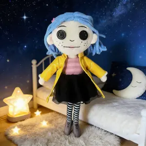 Coraline Spooky Mom Stuffed Doll – Soft High-Quality Plush Toy, Great Festival Gift for Collectors & Anime Enthusiasts