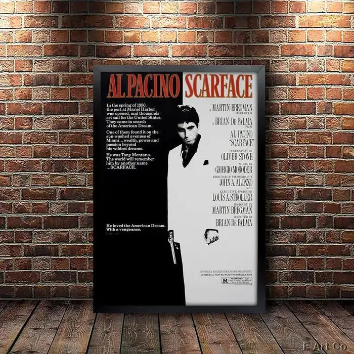 Scarface Movie Poster Scarface Movie Poster