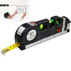 Laser Level Tool Multifunctional Home Use Infrared Cross-Line Right Angle Spirit Level High Precision Line Marker Laser Leveler Tool Multipurpose Laser Level