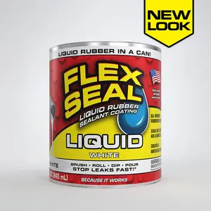 Flex Seal Liquid - Thick Rubberized Liquid You Can Brush, Roll, Dip and Pour