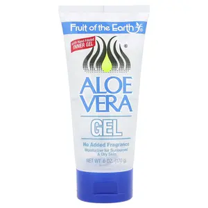 Fruit of the Earth Aloe Vera Gel, 6 oz (170 g)