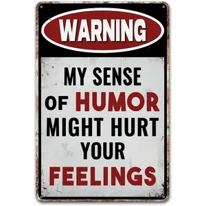 Funny Bar Sign Man Cave Vintage Metal Street Sign For Garage Home Bar Wall Decor