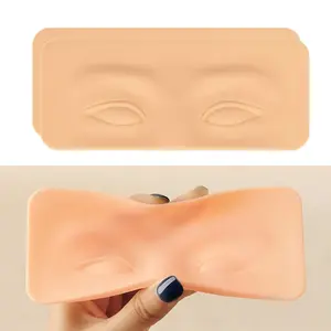 5pcs Silicone Makeup Practice Board for Eyebrows & Eye Makeup - Reusable Training Pad, Fragrance-Free, Ideal for Beginners & Professionals