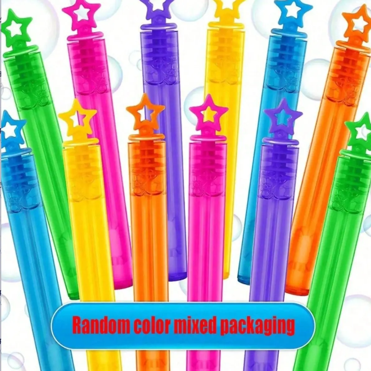 12 Piece Kids Bubble Toy Set, Mini Bubble Tubes, Colorful Bubble Sticks, Magic Bubble Stick, Party Fun Accessories, Interactive Kids Toys, Stress Relief Bubble Pipes, Bubbles For Toddlers