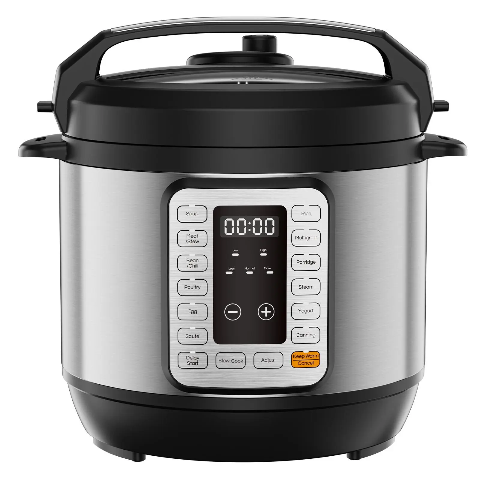 Electric Pressure Cooker with 12 Smart Presets, 16-in-1 8/6 Qt Multi Cooker, Ceramic Inner Pot Delay Start Keep Warm for Soup Steam Yogurt, Includes Recipe Guide
