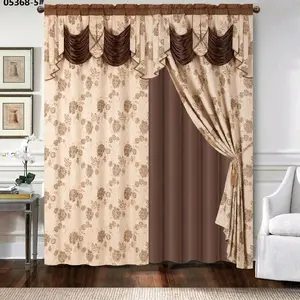 3 set curtain 2 pcs size 54*84"