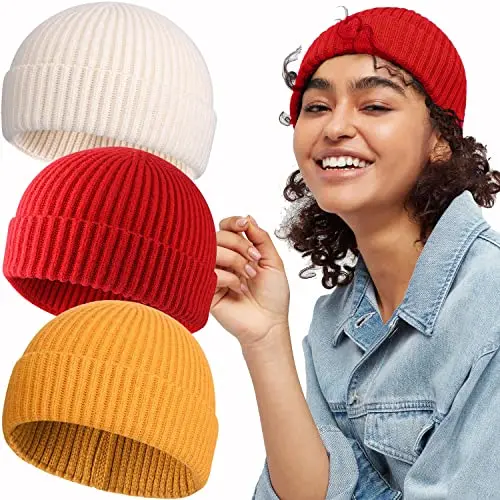 3pcs Red, Beige, Yellow