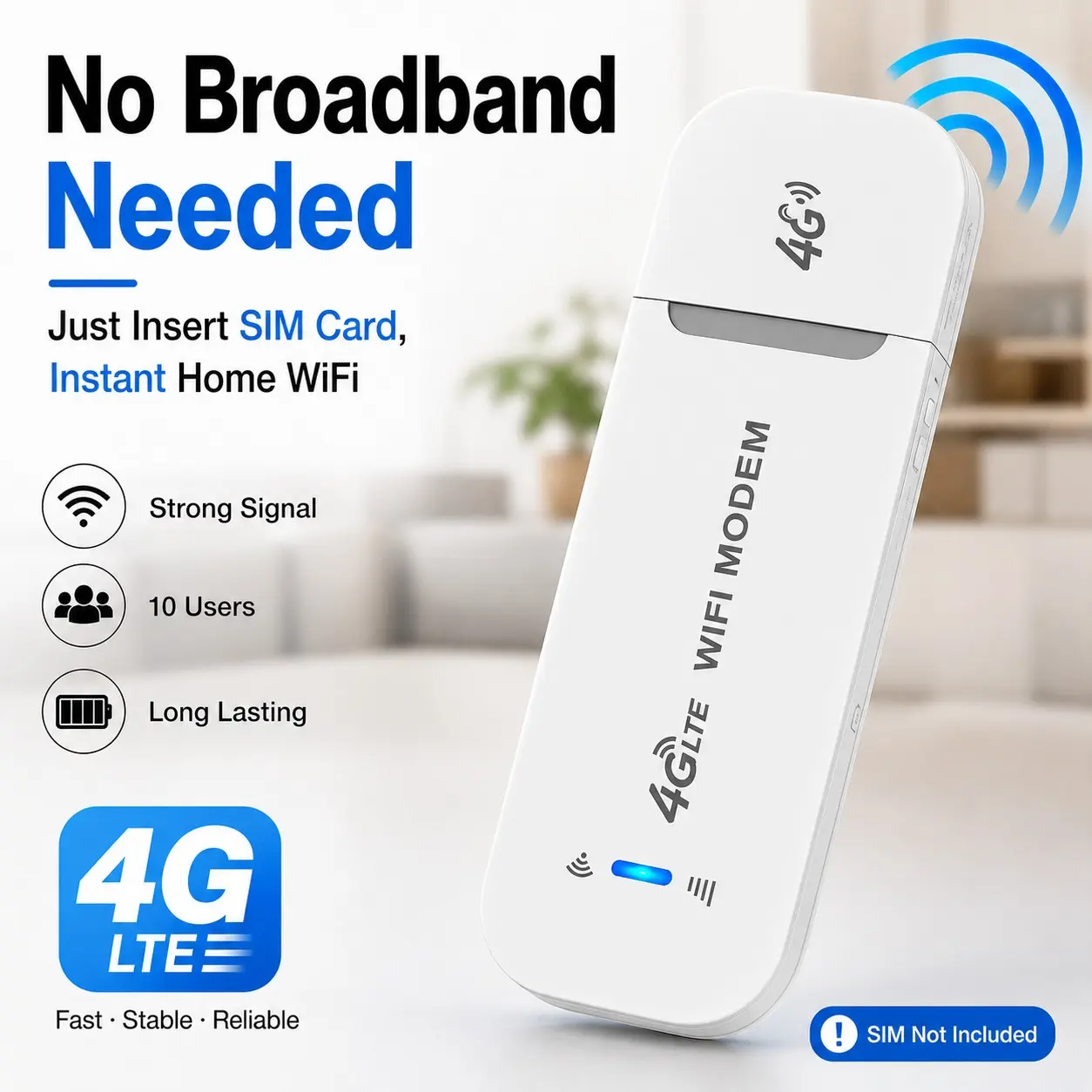 Portable Wireless Router 4g Lte 150mbps High-Speed Smart Chip Stable Signal Secure Network Pocket Mobile Hotspot Portable Wifi for Travel Business Home Use Travel Routers