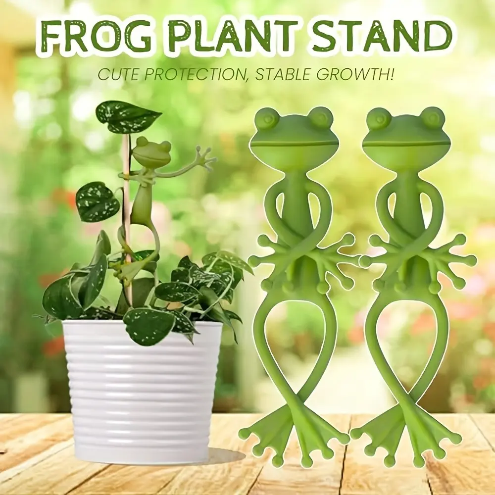 Indoor/outdoor plant support, durable plastic pillow support, suitable for small plants, garden decoration accessories, plant stands indoor, indoor plant support | Humorous design | Durable plastic flower pots | Indoor Planting | Plant Stand Indoor
