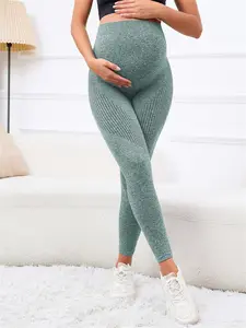 3 Pack Women's Creamlush Casual Fit Maternity Leggings Maternity Yoga Pants Pregnancy Leggings Maternity Clothes