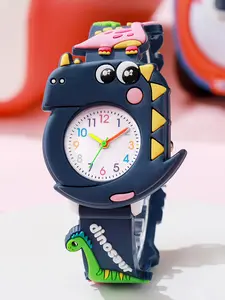 Cartoon Dinosaur Theme Watch for Kids, Child Watch, Wrist Watch, Fun and Cute Style with Colorful Dinosaur Patterns, Perfect for Everyday Wear