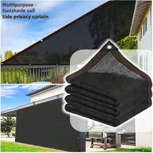Sun Shade Sails Canopy Outdoor Shading Net UV Protection Plant Shed Outdoor Sunshade, 79x79inch, 185GSM Breathable Mesh Sunscreen Fabric Sunshade 95% Shading Rate, Suitable For Courtyard Garden Swimming Pool Patio